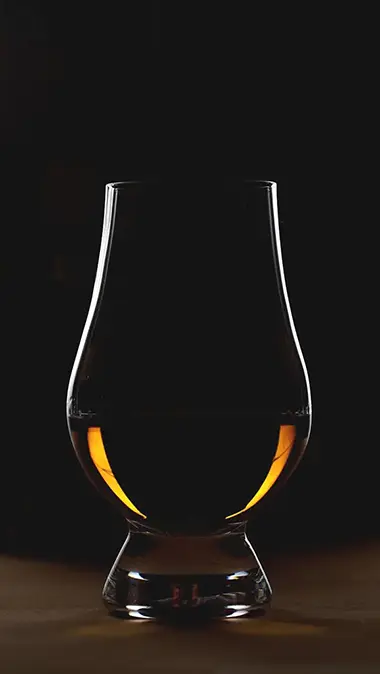 Whisky i glass
